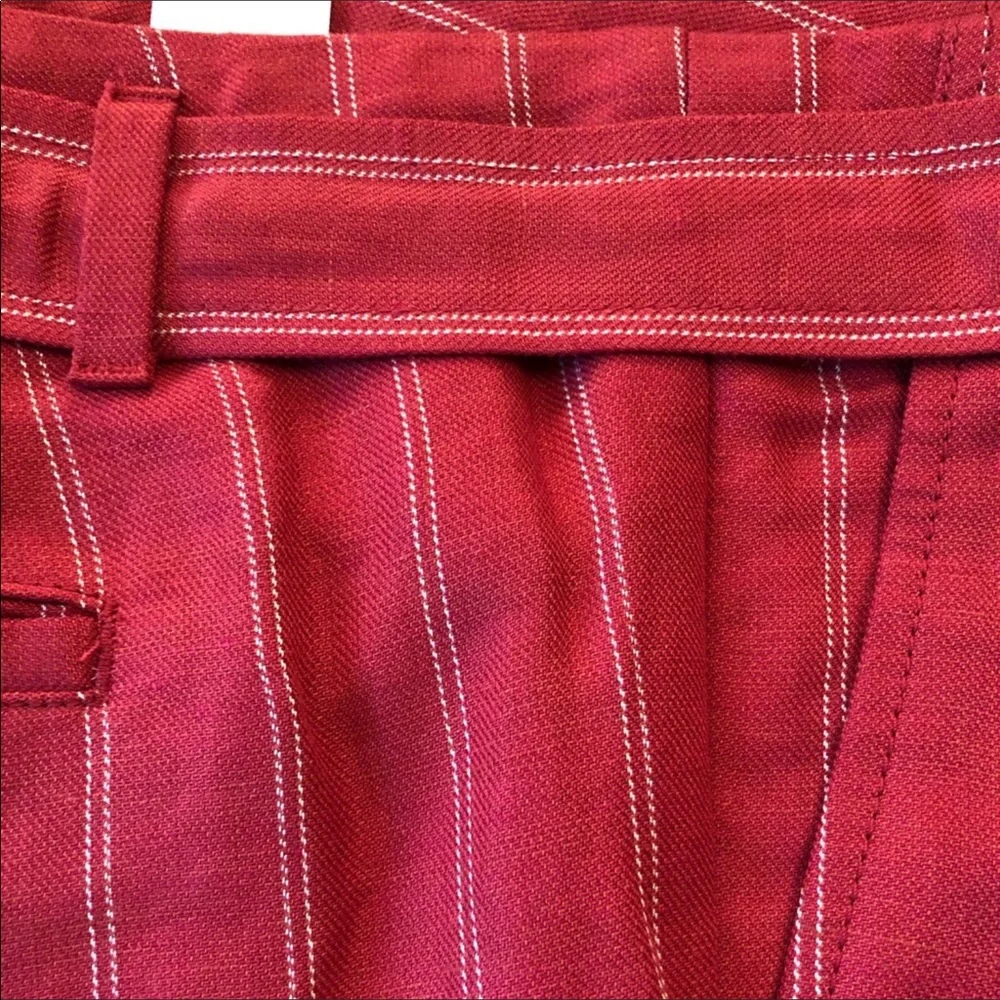 Banana Republic Linen Cropped Pant